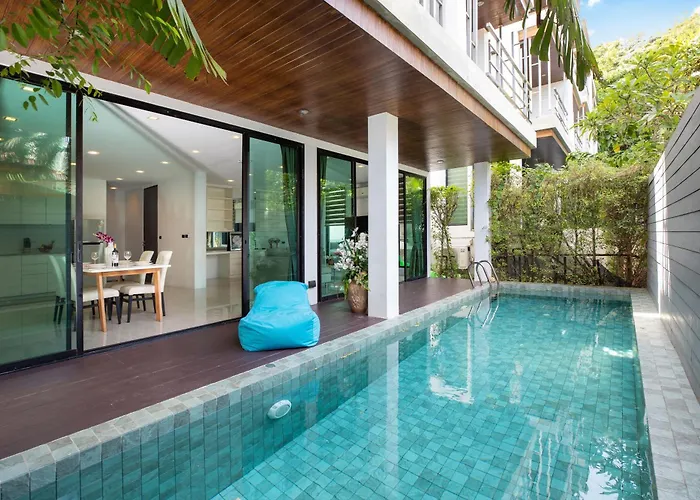 Lively Stay At Vibrant Kata, 4Br Pool Villa B2 Near Beach - Utk2